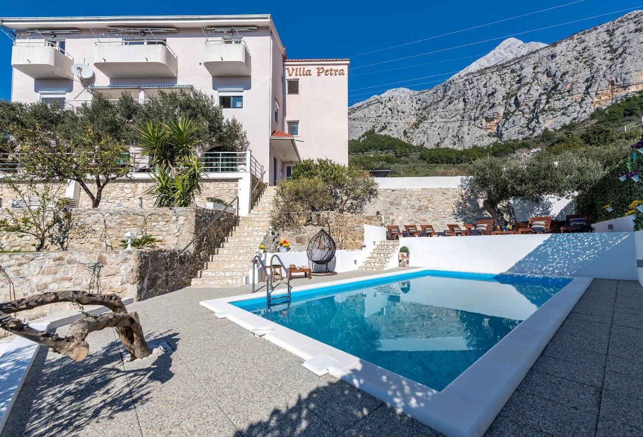 Villa Petra Apartment With Private Pool Makarska Exterior foto