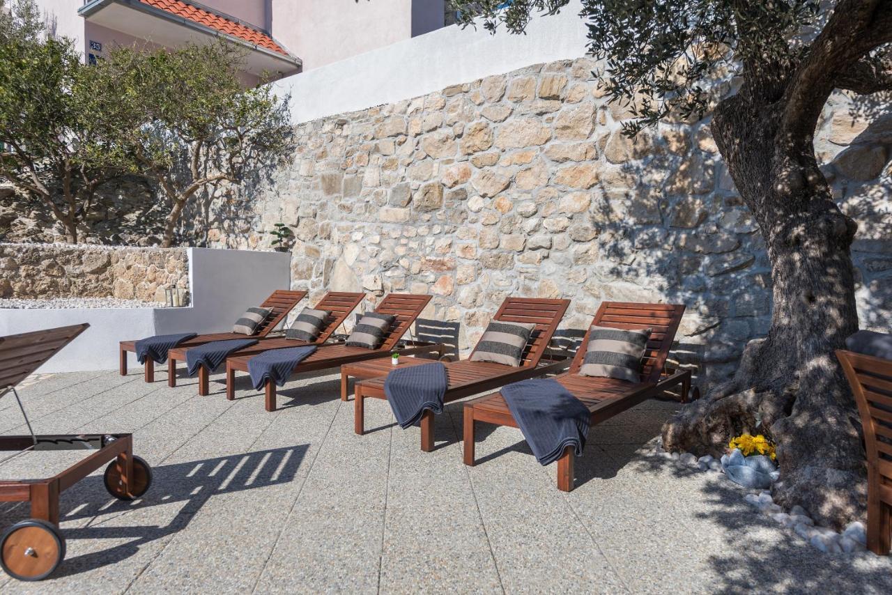 Villa Petra Apartment With Private Pool Makarska Exterior foto