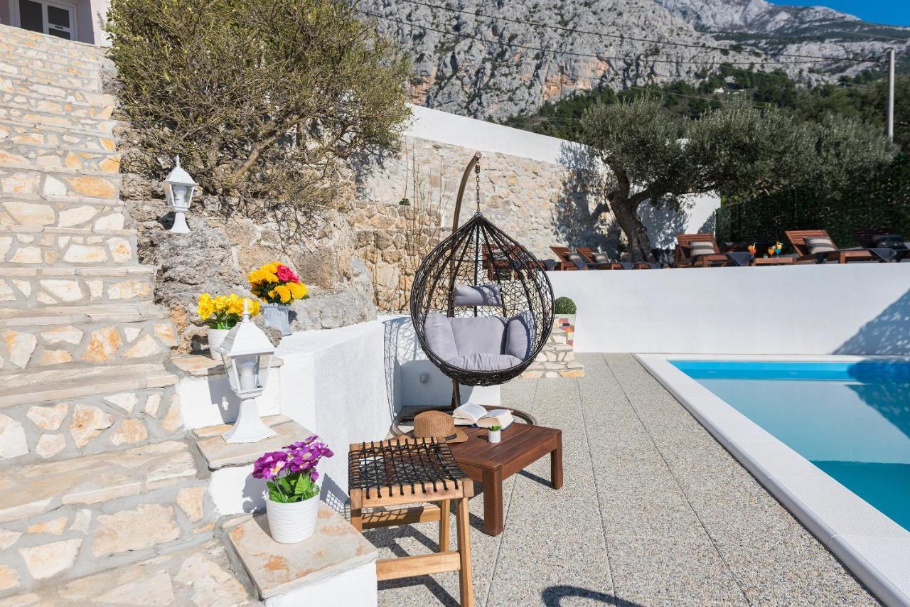 Villa Petra Apartment With Private Pool Makarska Exterior foto